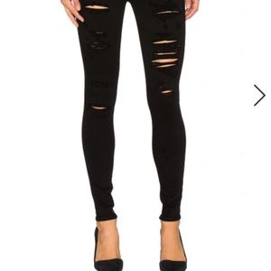 Agolde black skinny jeans, size 29